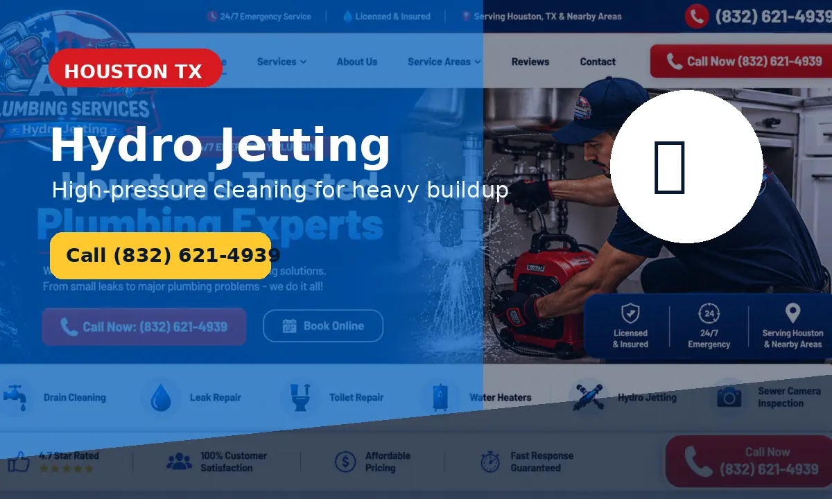 Hydro Jetting in Houston TX by Affordable Plumbing Services