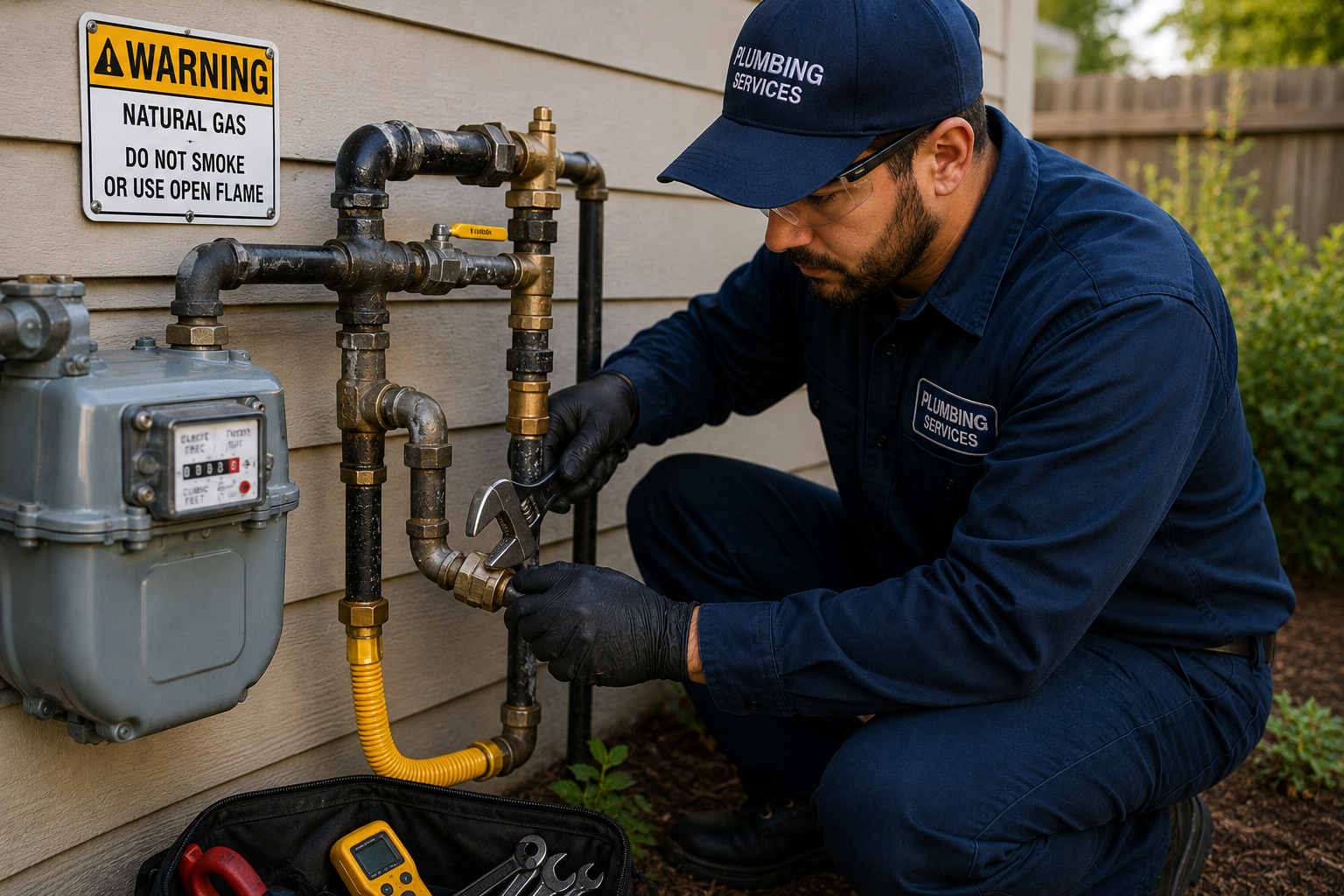 Gas Line Repair for Houston Residents