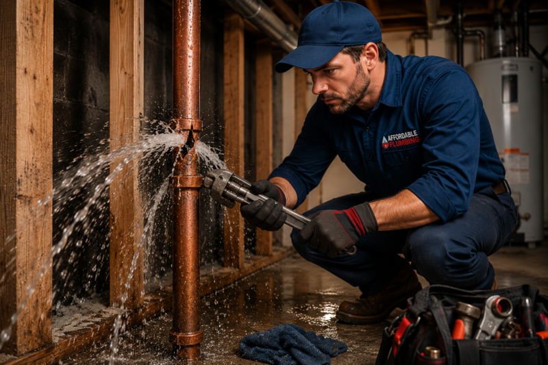 Burst Pipe Emergency Repair