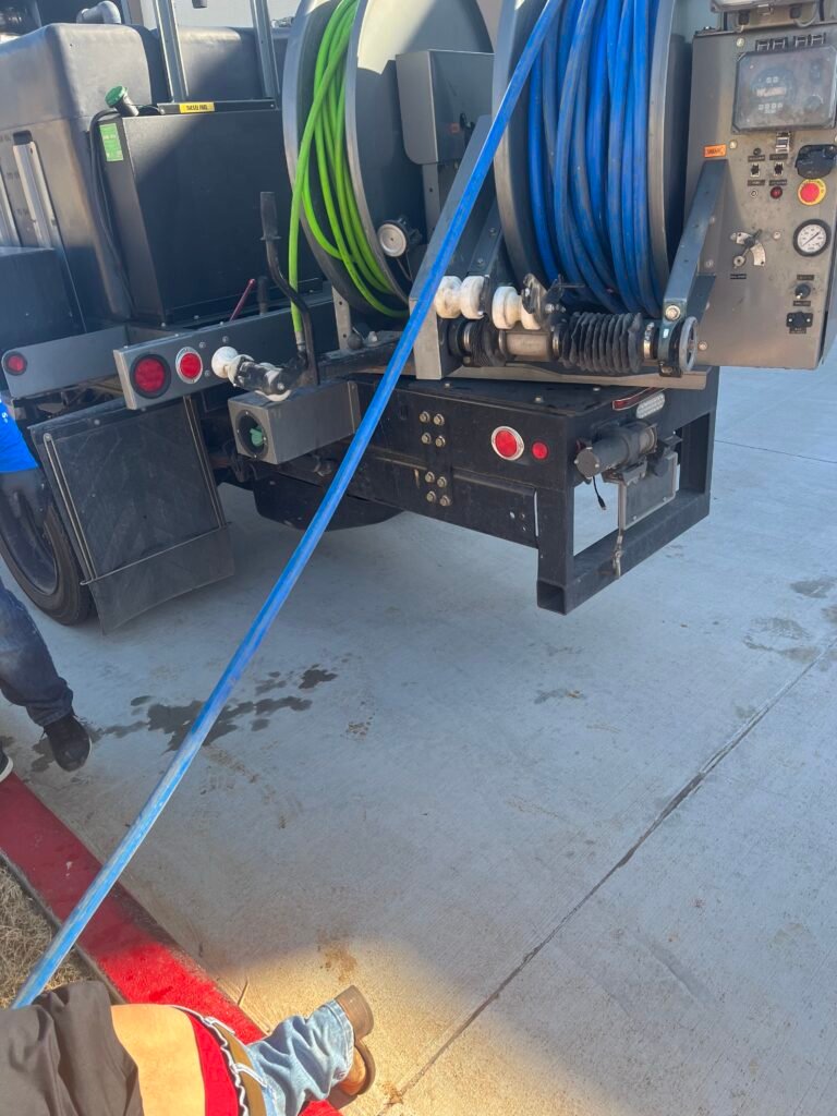 Hydro jet Truck